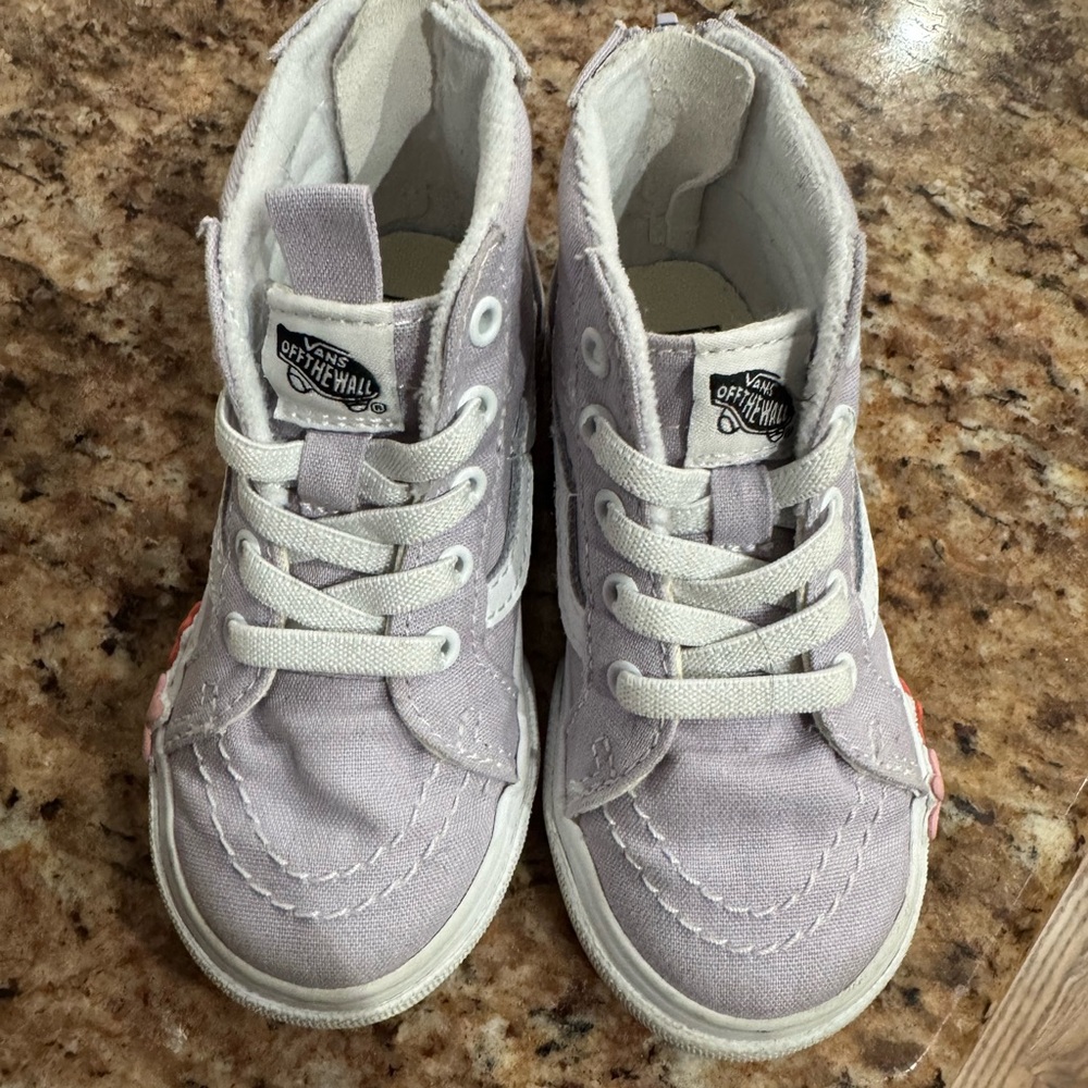 Vans Kids High-Top Sneakers - Soft Lavender